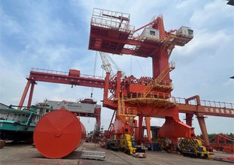 項目紀實：博賀3600t/h卸船(chuán)機(jī)工(gōng)廠(chǎng)組裝