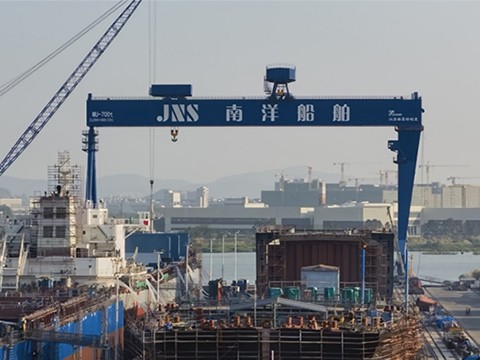 MU700t造船(chuán)門(mén)式起重機(jī)